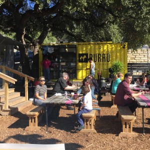 Container food stall